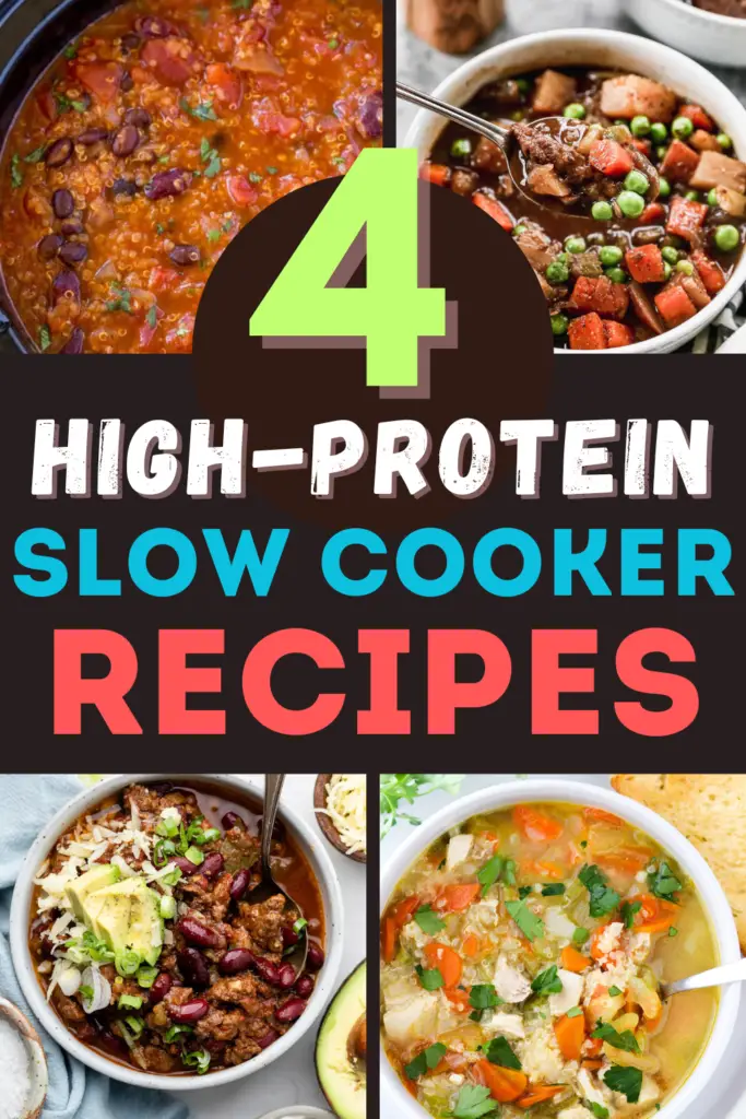 four high protein slow cooker recipes